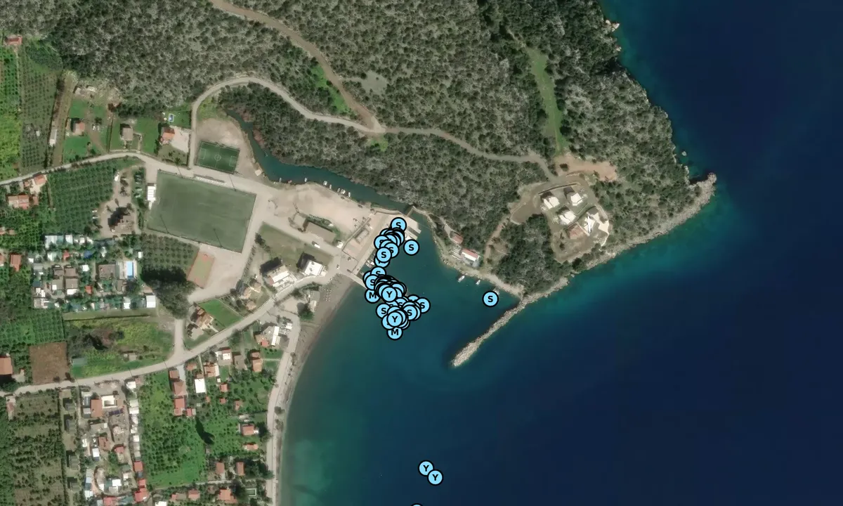 Satelite image of Nea Epivadros