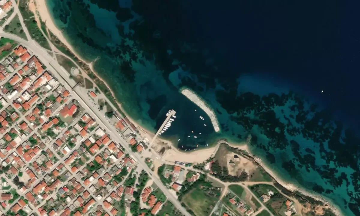 Satelite image of Nea Fokaia