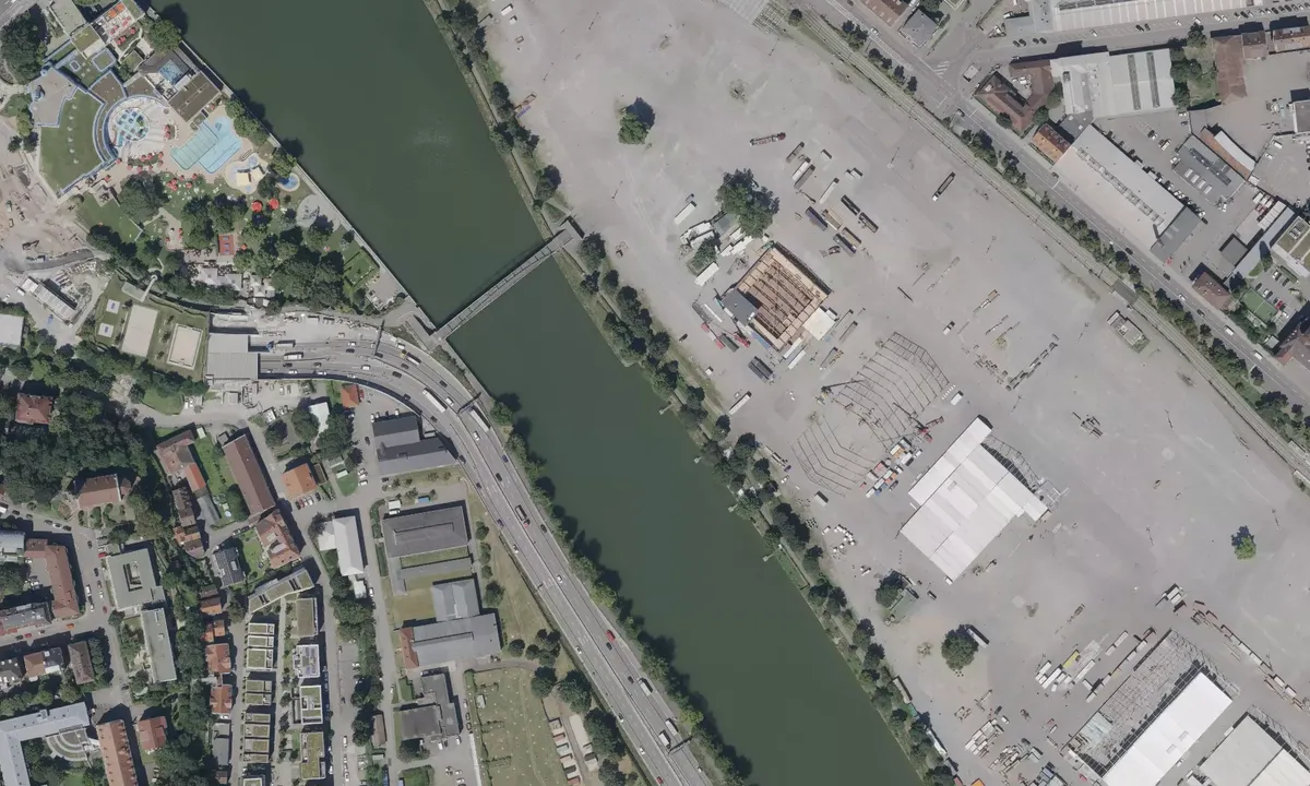 Satelite image of Neckar