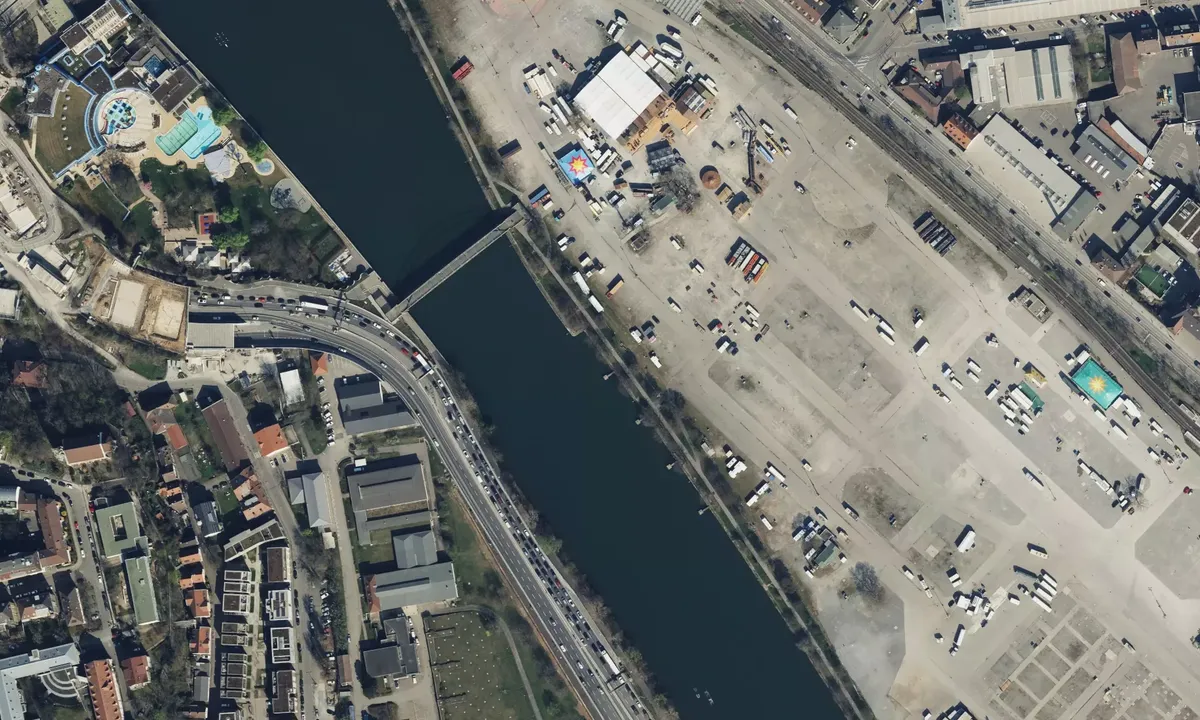 Satelite image of Neckar