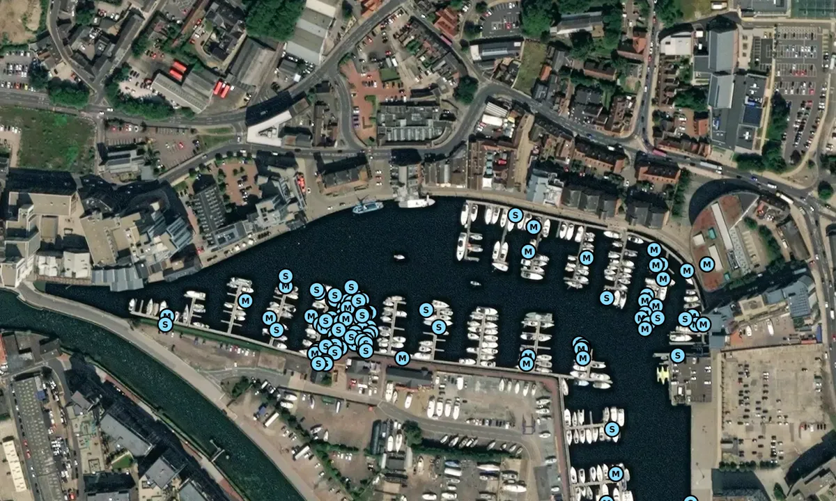 Flyfoto av Neptune Marina - Ipswich