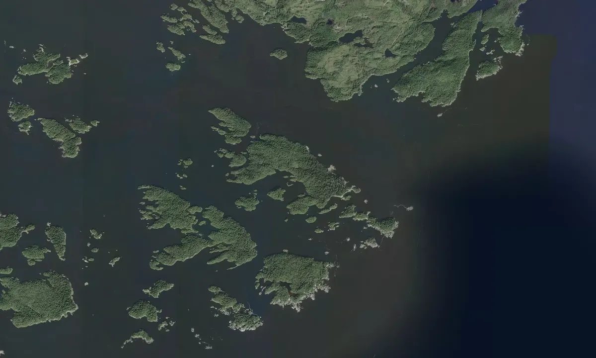 Flyfoto av Nettle Island