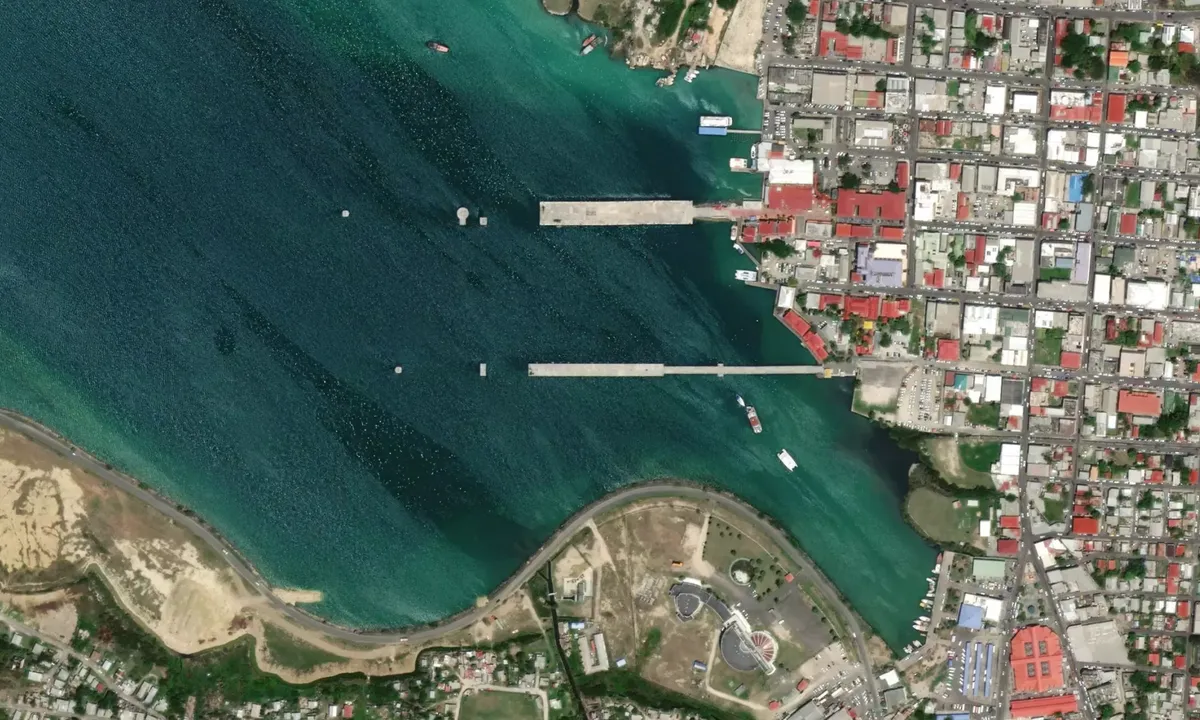 Flyfoto av Nevis Street Pier