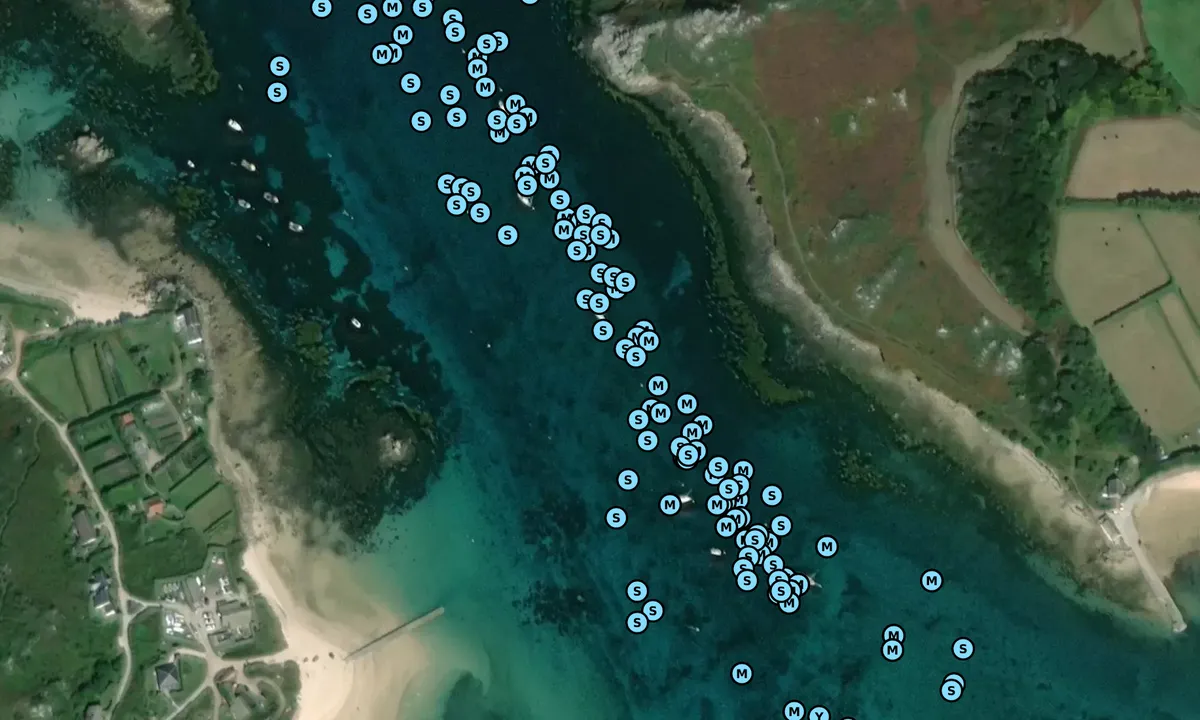 Satelite image of New Grimsby