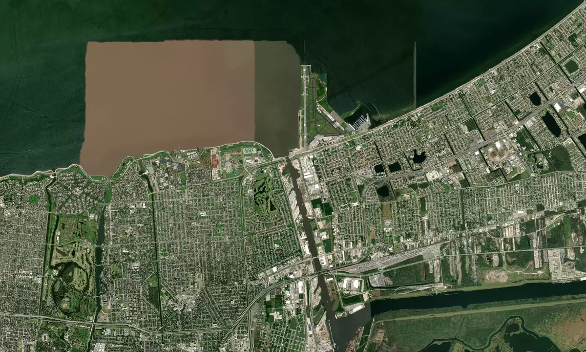 Flyfoto av New Orleans RV Resort & Marina