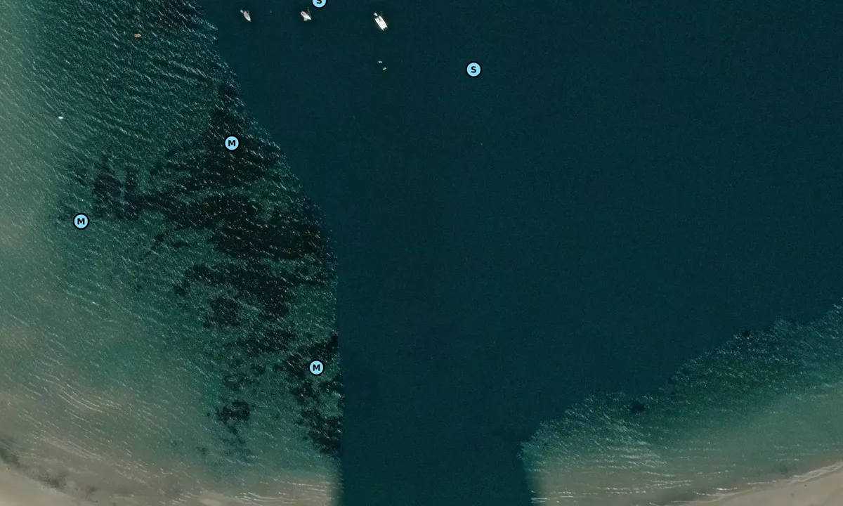 Satelite image of New Quay