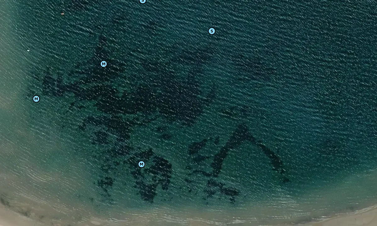 Satelite image of New Quay