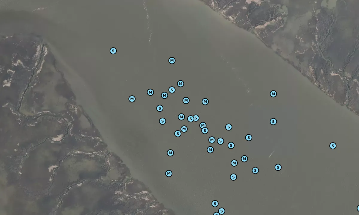 Satelite image of New River South