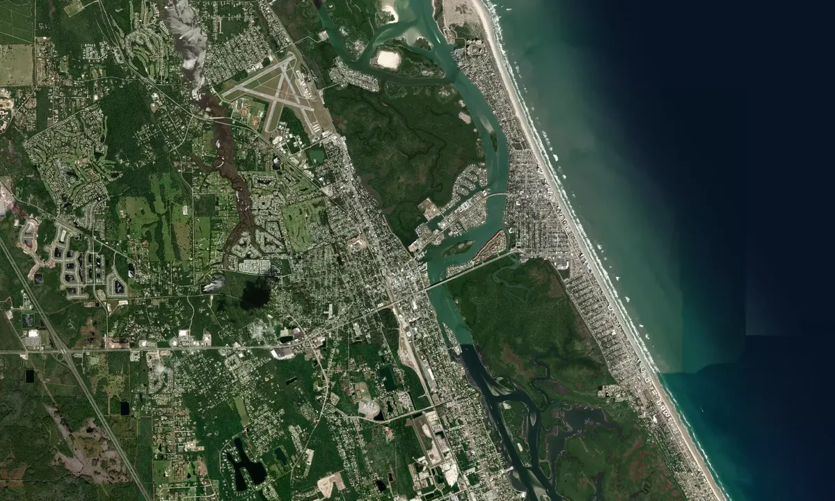 Flyfoto av New Smyrna Beach City Marina