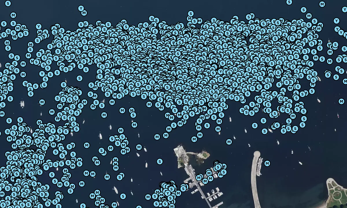 Satelite image of Newport - United States