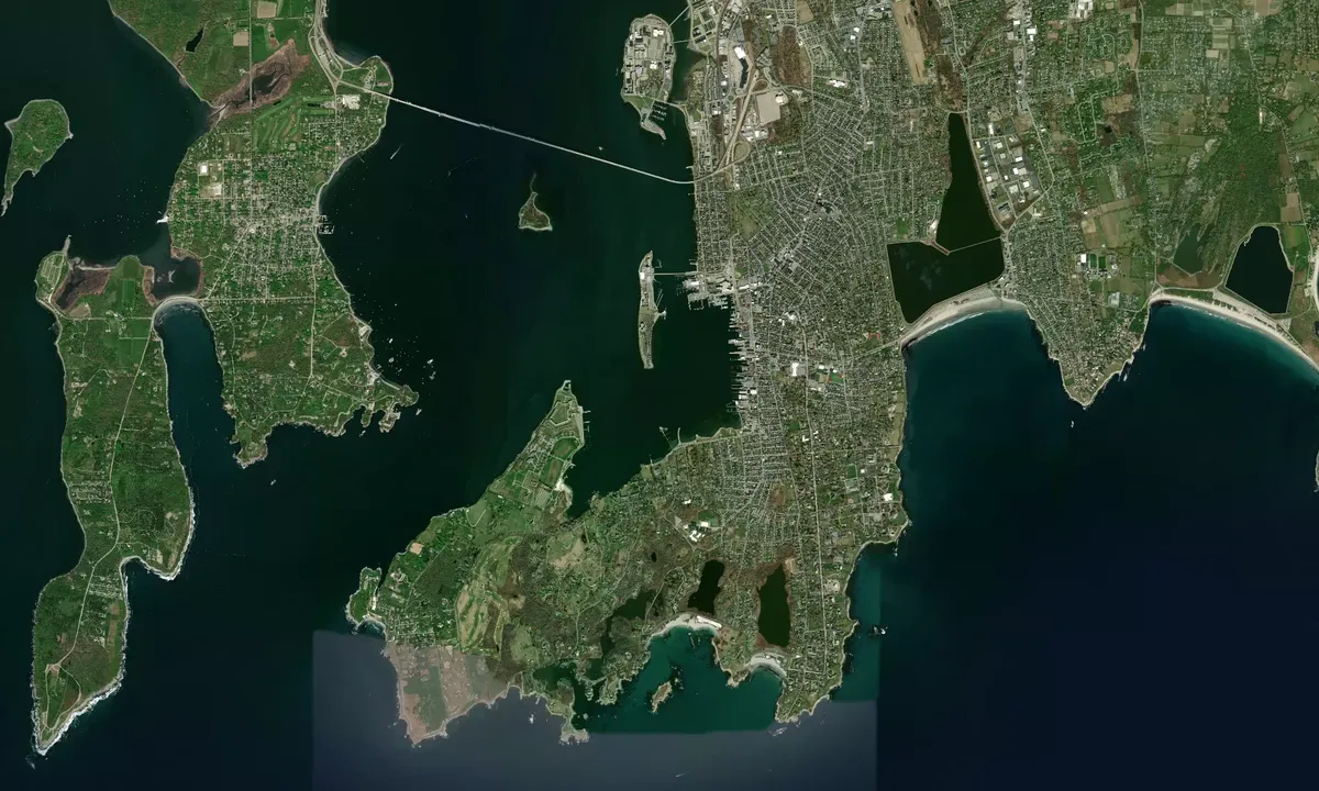 Flyfoto av Newport - United States