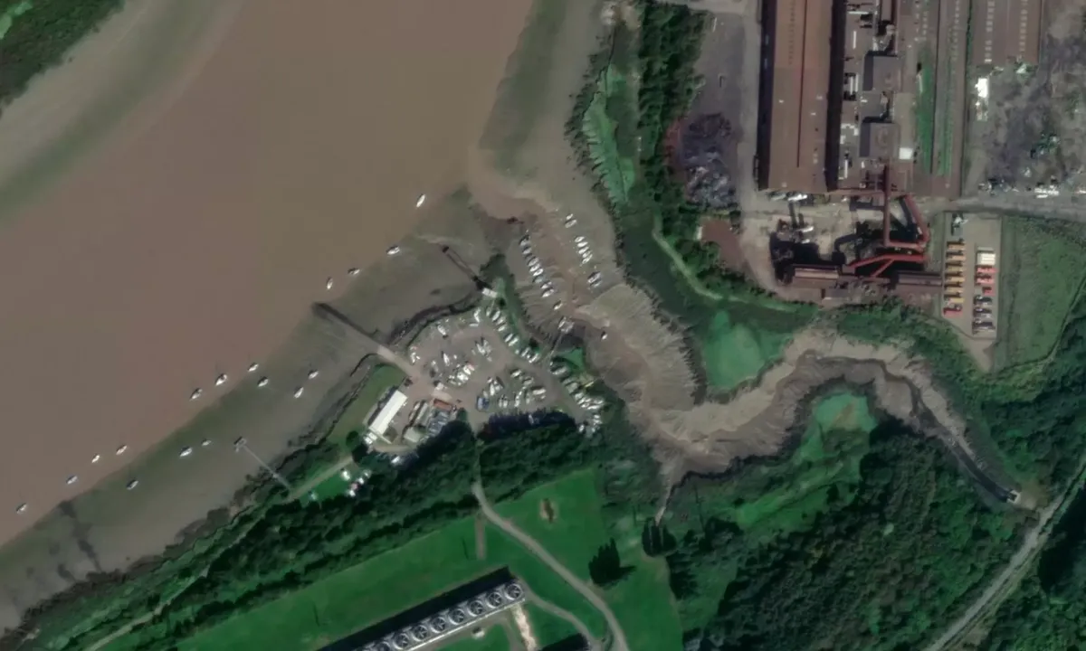 Flyfoto av Newport Uskmouth Sailing Club