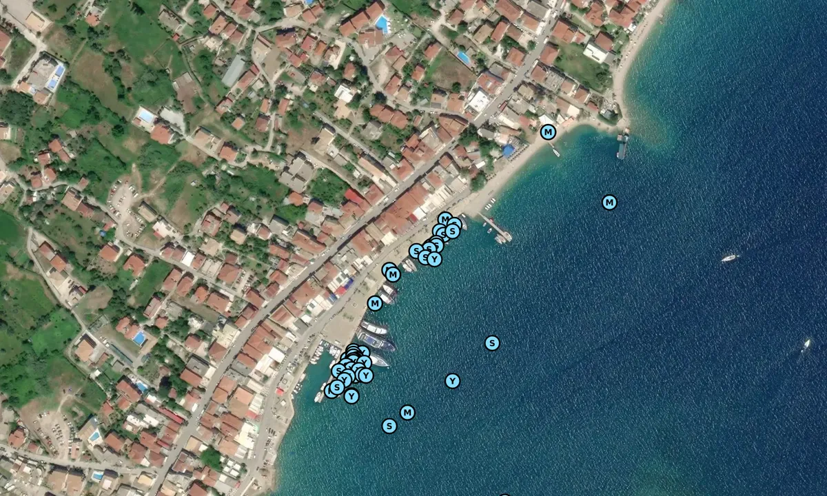 Satelite image of Nidri