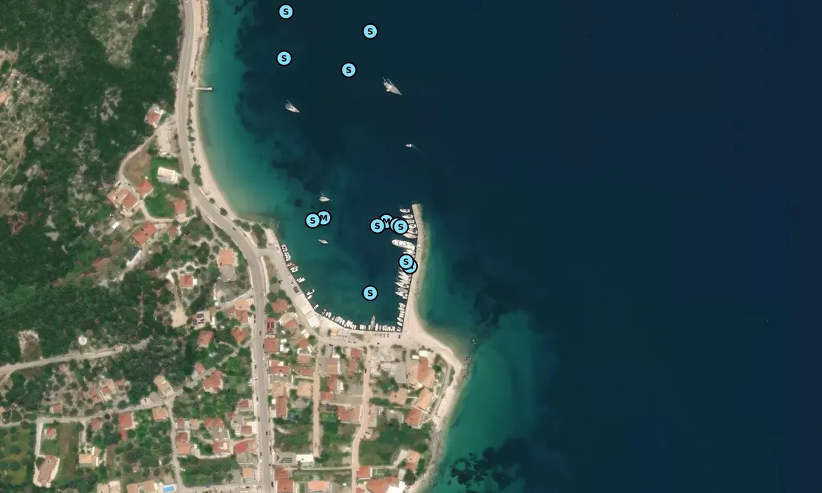 Satelite image of Nikiana Marina