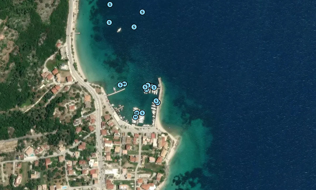Satelite image of Nikiana Marina