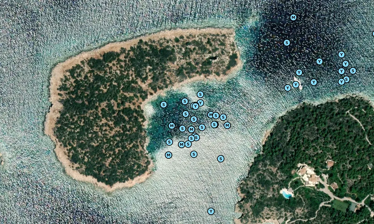 Satelite image of Nisos Korakas