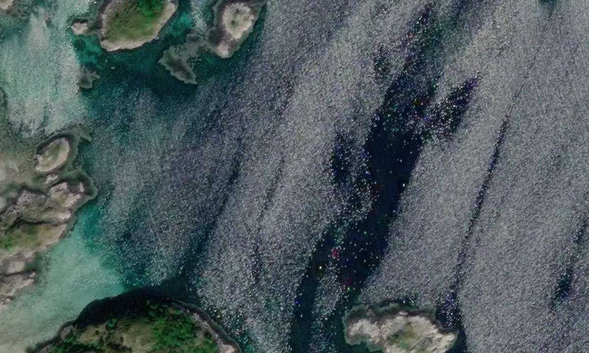 Satelite image of Nisøya