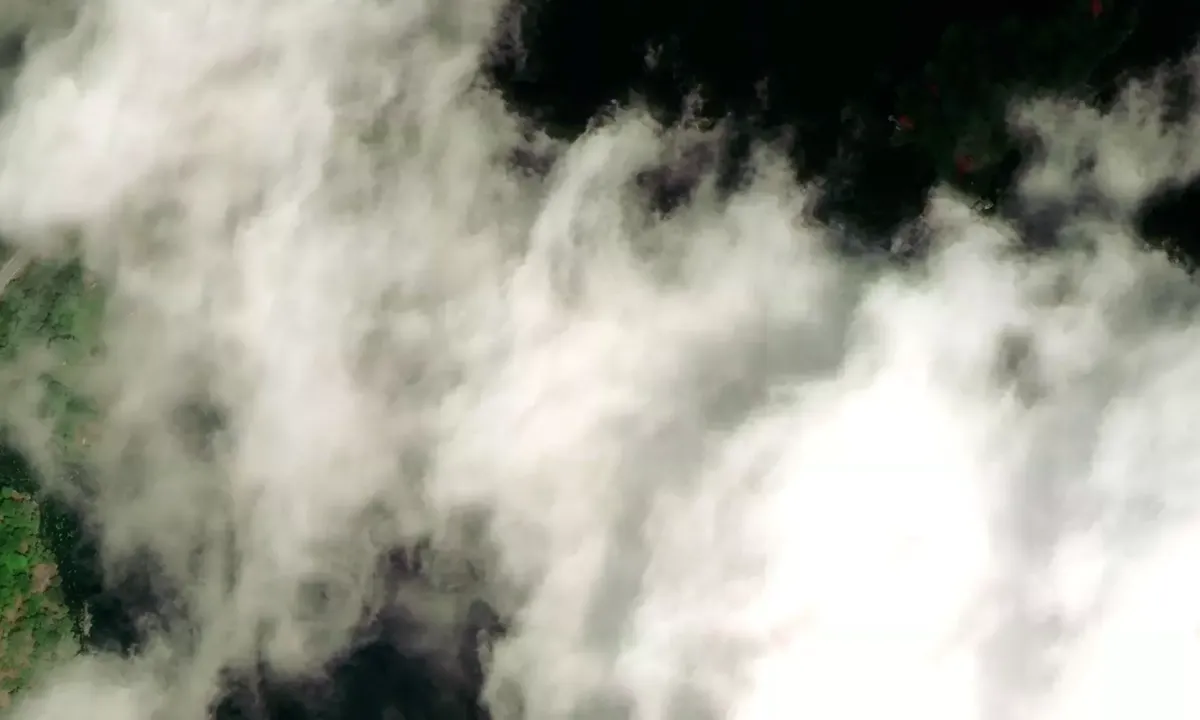 Satelite image of Nobles Bay