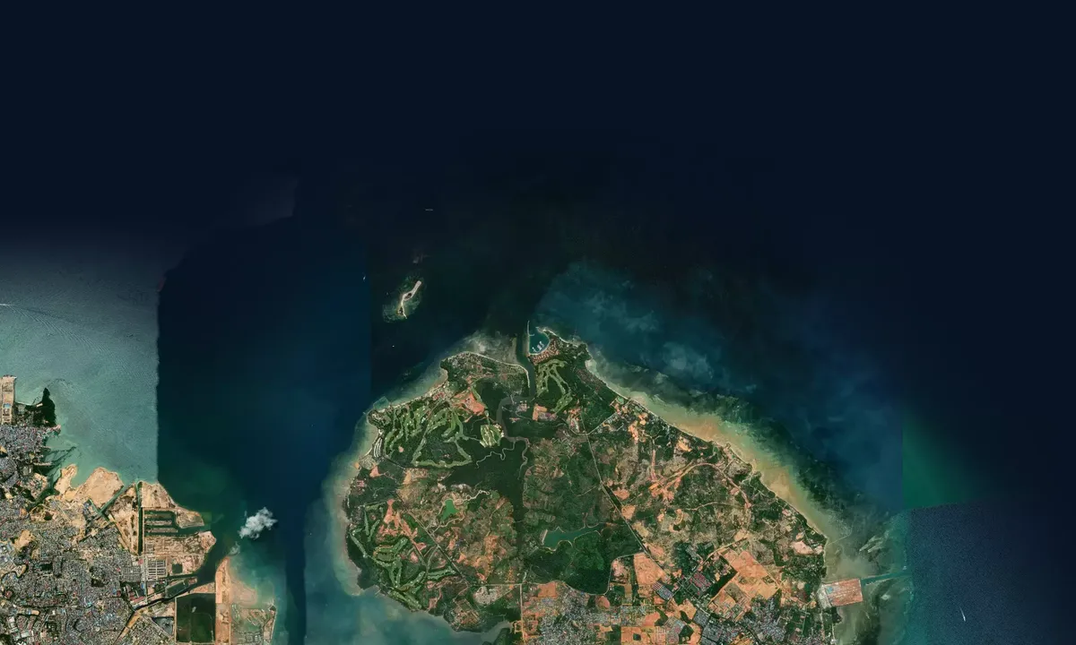 Flyfoto av Nongsa Point Marina - Riau Islands