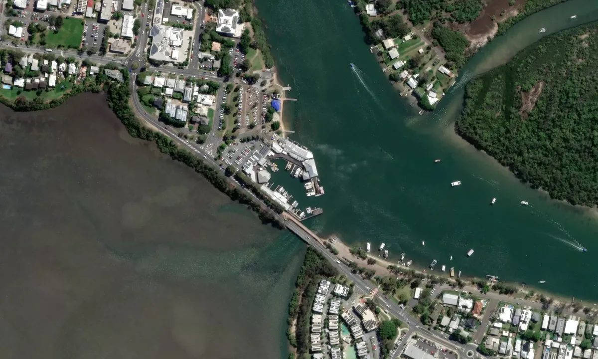 Satelite image of Noossa Marina