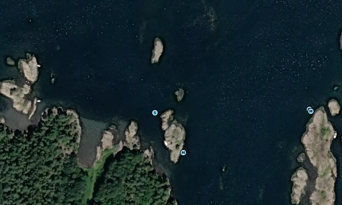 Satelite image of Nord på Hui (utsiden)