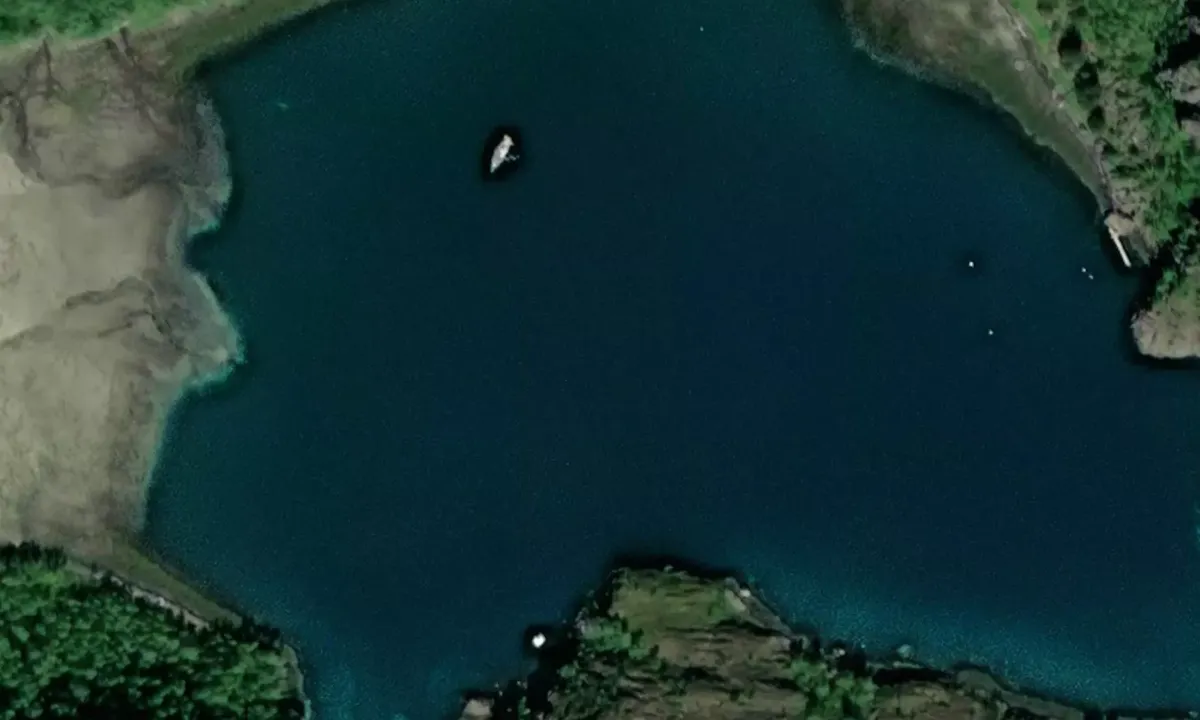 Satelite image of Nordfjordvågen