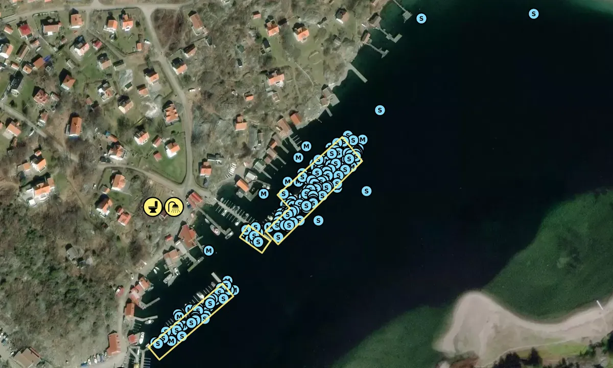 Satelite image of Nordkoster Bodpallen