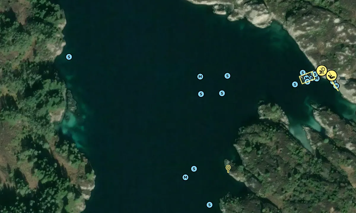 Satelite image of Nordre Navøyvågen