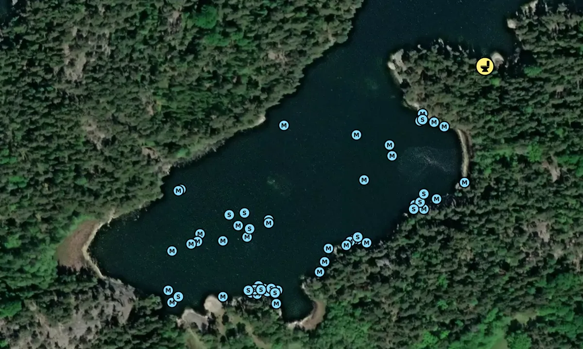 Satelite image of Norrgårdsön