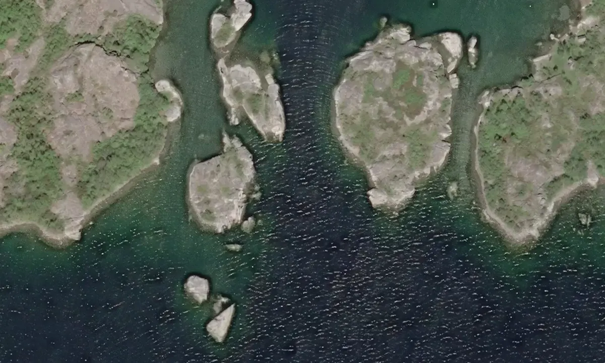 Satelite image of Norrpada - Storskär