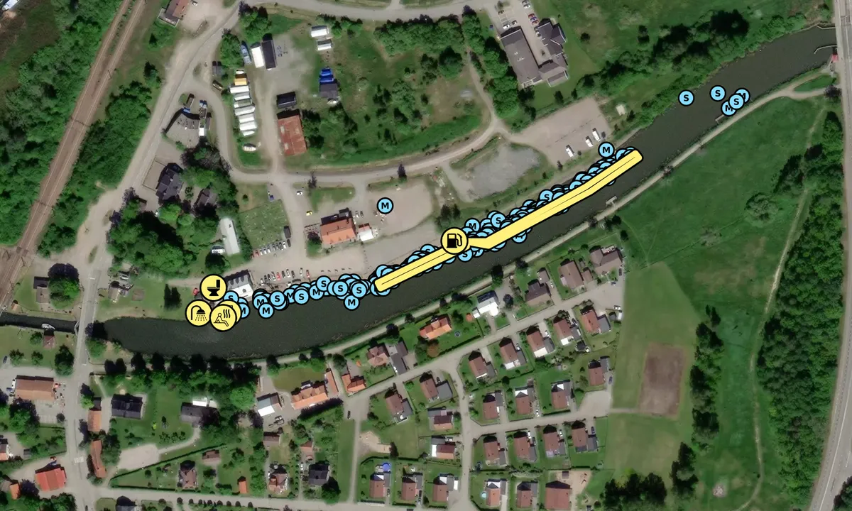 Satelite image of Norsholm