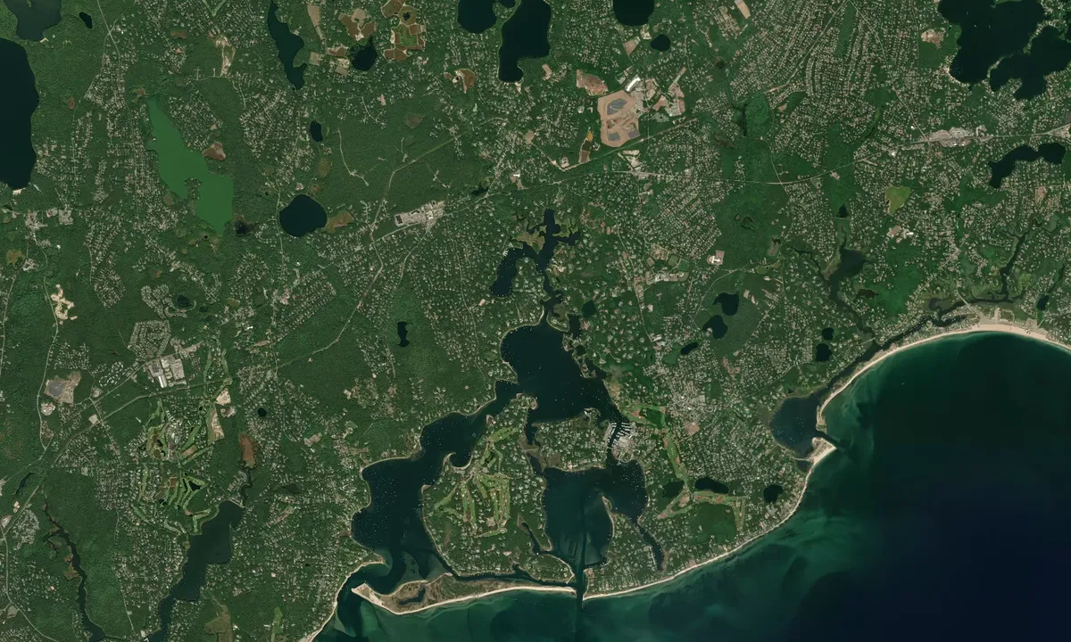 Flyfoto av North Bay - Barnstable