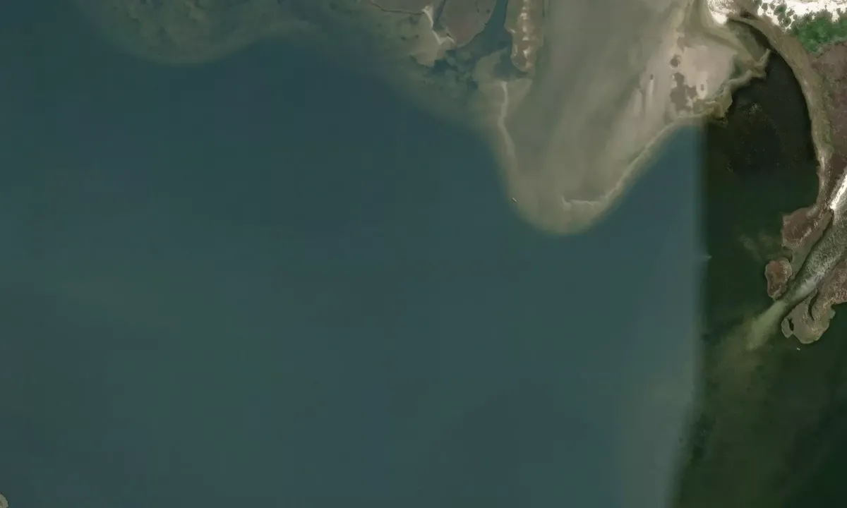 Satelite image of North Bay - Cedar Island