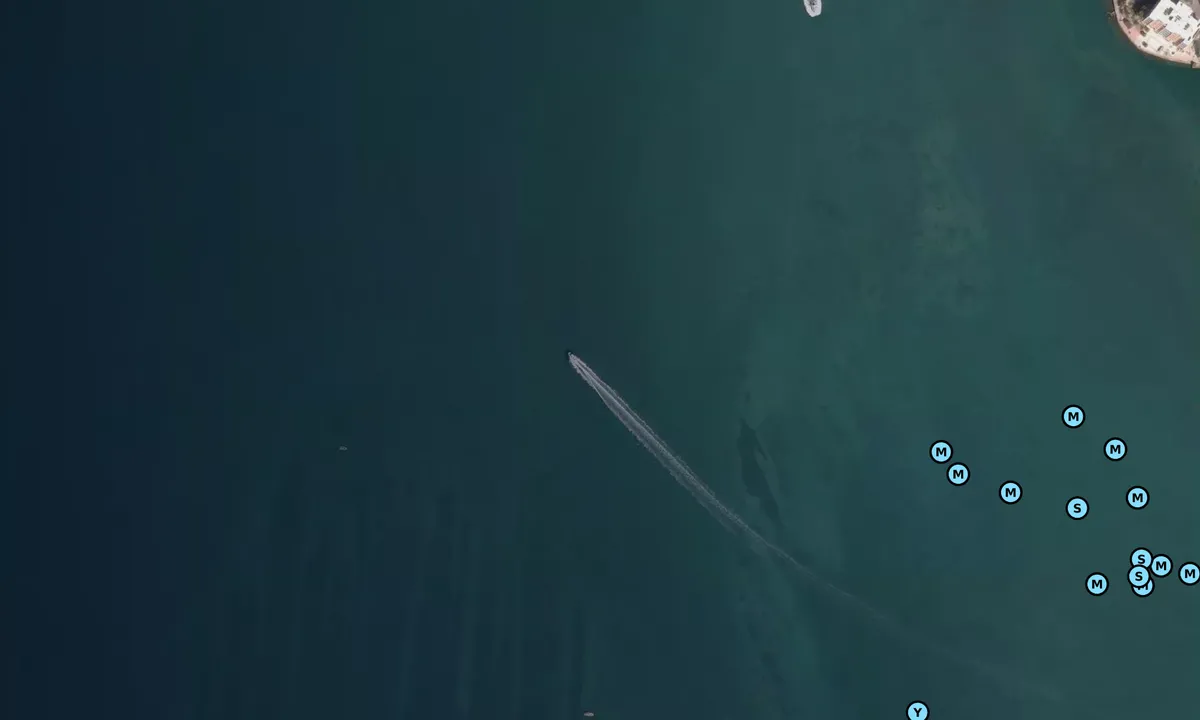 Satelite image of North Boot Key Channel