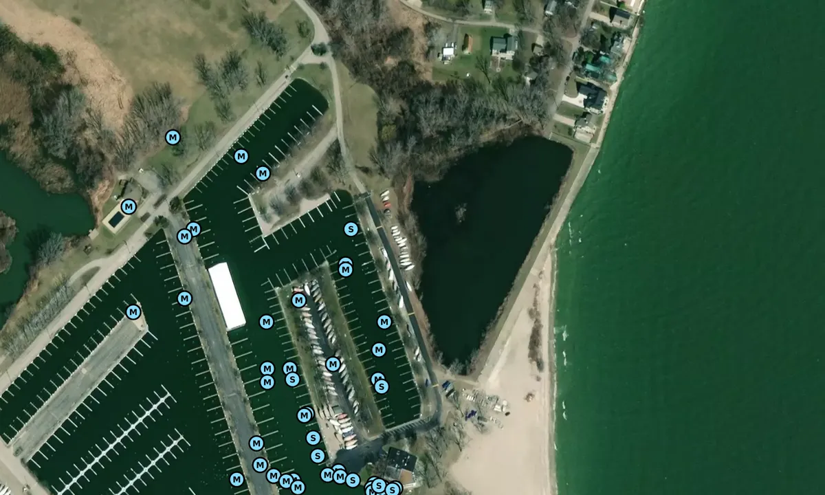 Satelite image of North Cape Yacht Club