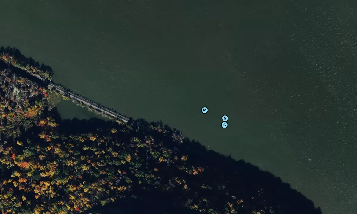 Satelite image of North of Jones Point