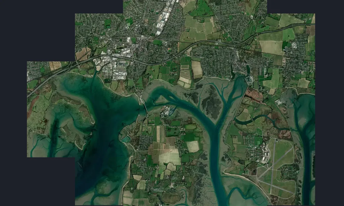Flyfoto av Northney Marina - Hayling Island