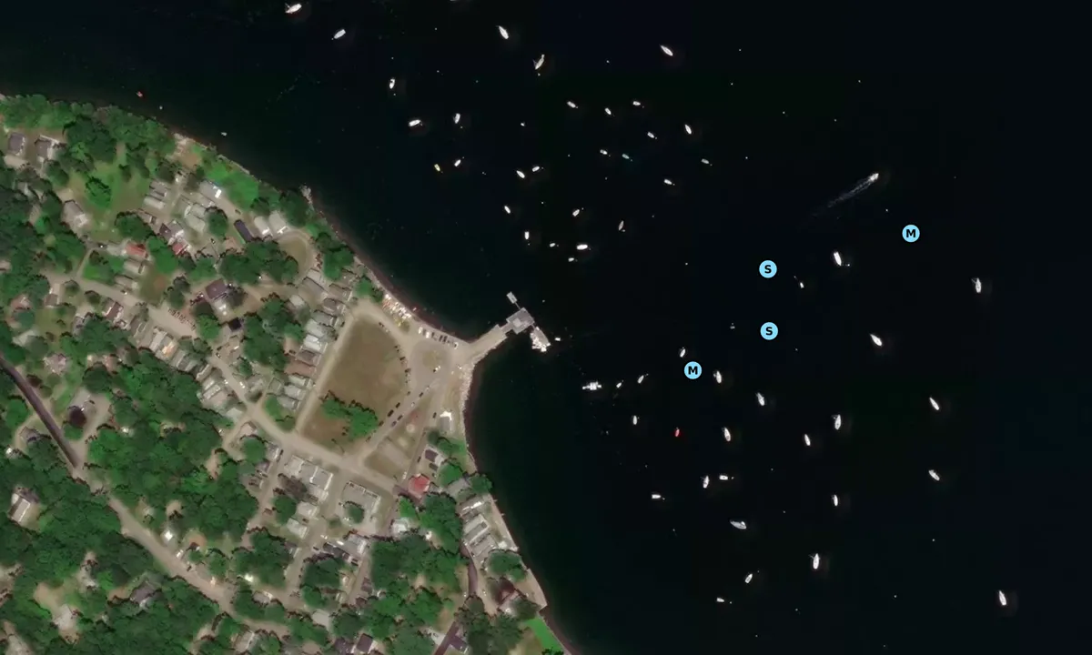 Satelite image of Northport Yacht Club 1