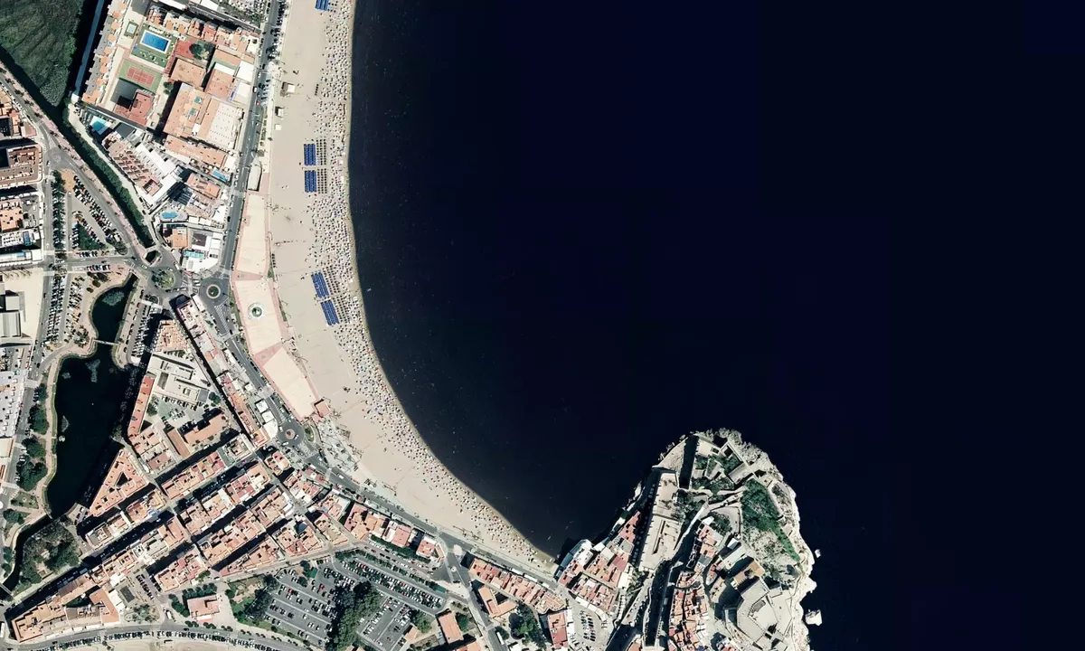 Flyfoto av Northside of Peniscola