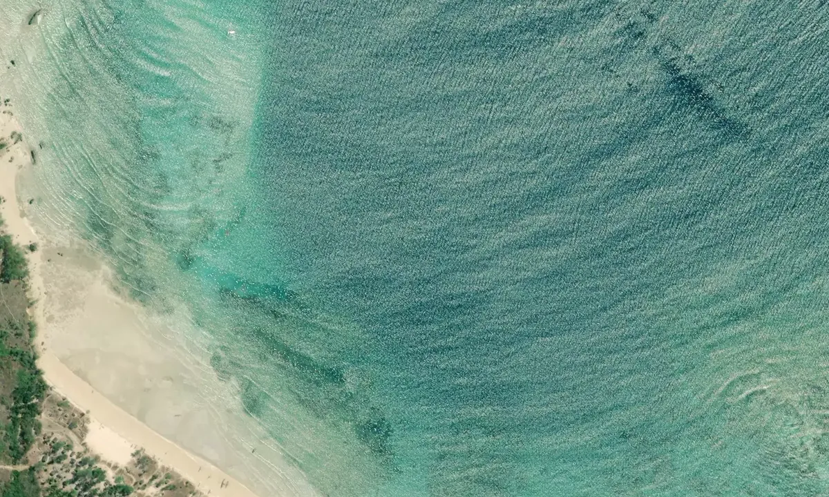 Satelite image of Nosy Antanimora