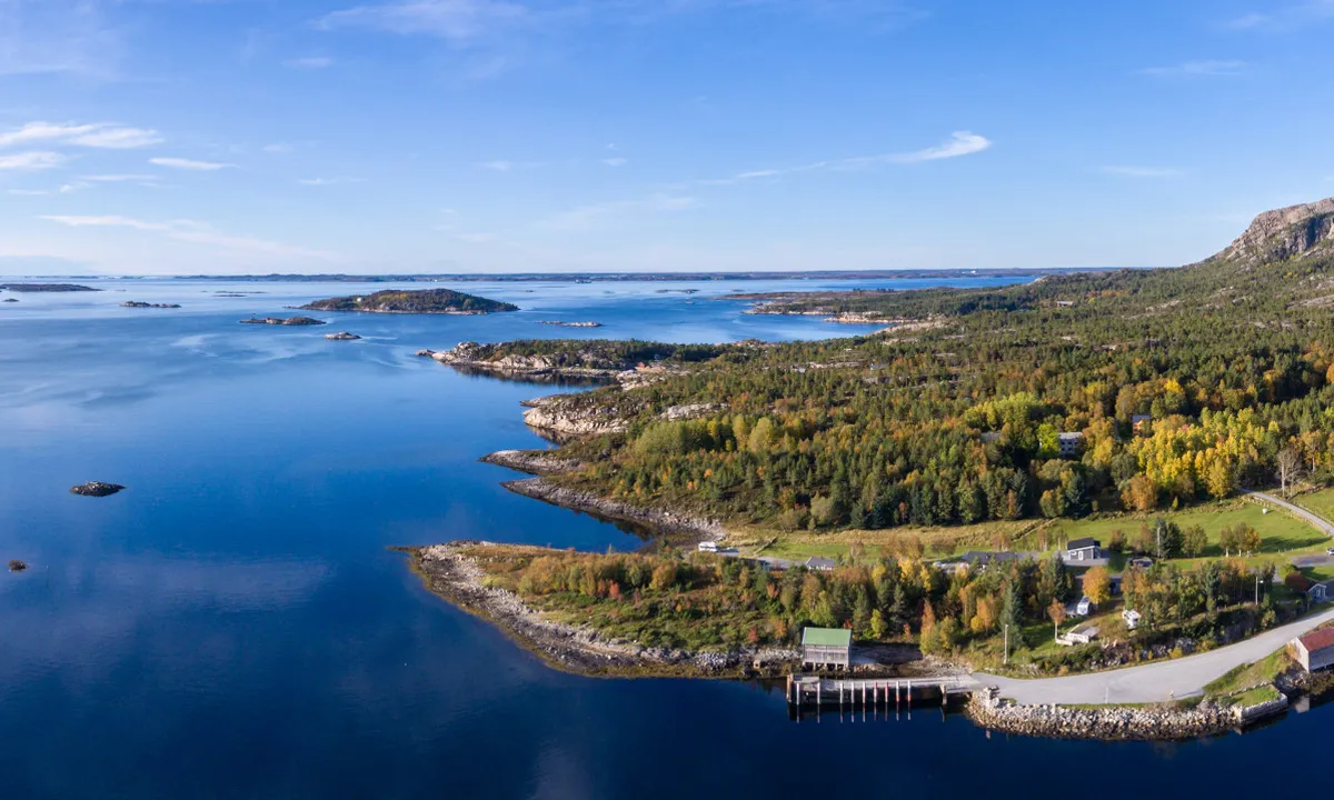 Nothaugen Fiskecamping: Fint område, ligger ved en nedlagt fergekai.