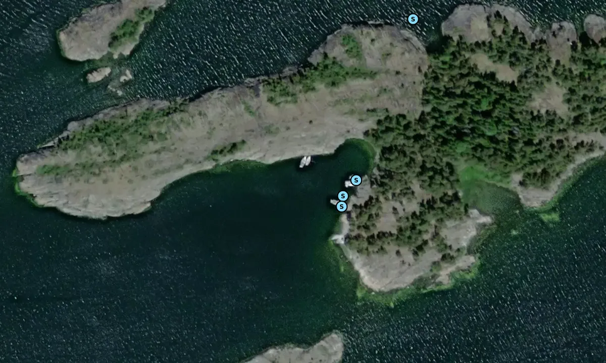 Satelite image of Notholmen - Ornö