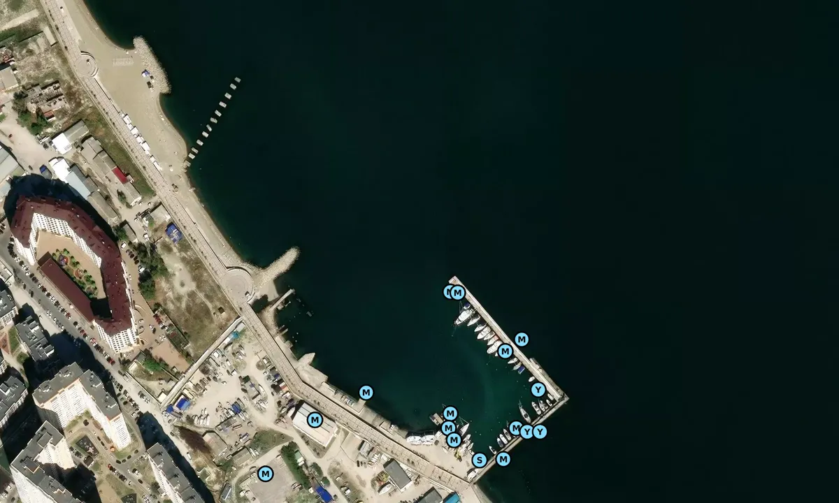 Satelite image of Novoship Yacht-Club
