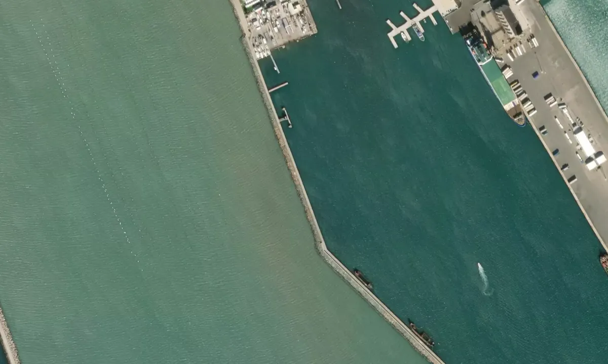 Flyfoto av Nuovo bacino di Ponente