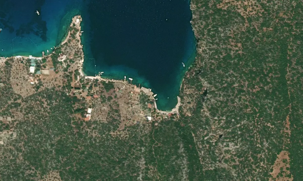 Flyfoto av Nuri's Beach - Kaş