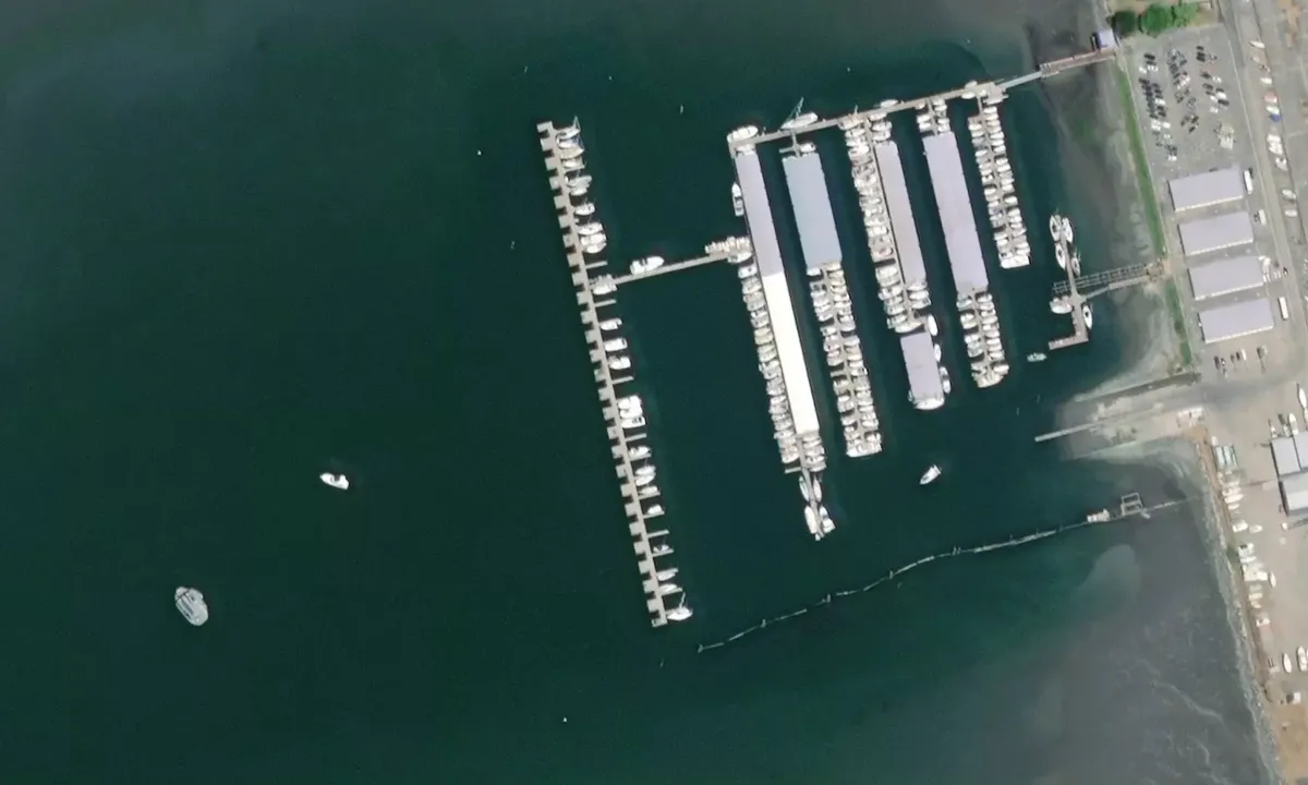 Flyfoto av Oak Harbor Marina