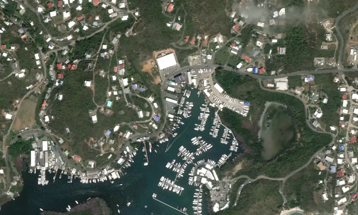Flyfoto av Oasis Cove Marina