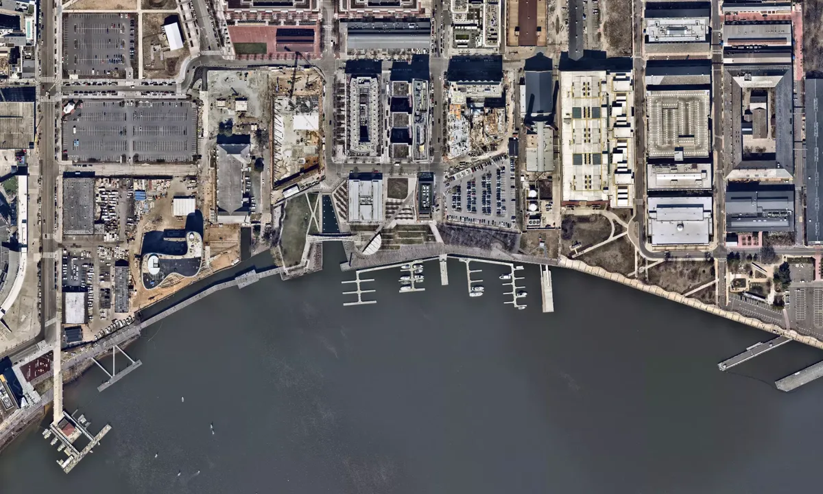 Flyfoto av Oasis Marinas at The Yards Marina