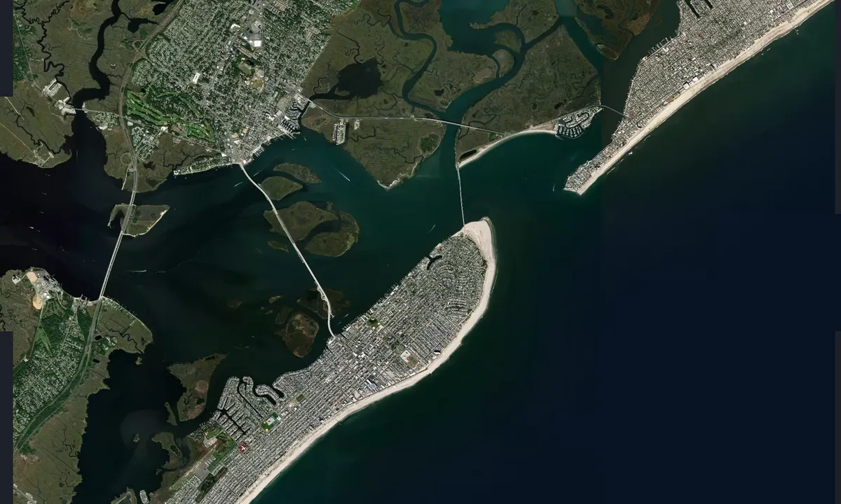 Flyfoto av Ocean City Yacht Club - Somers Point