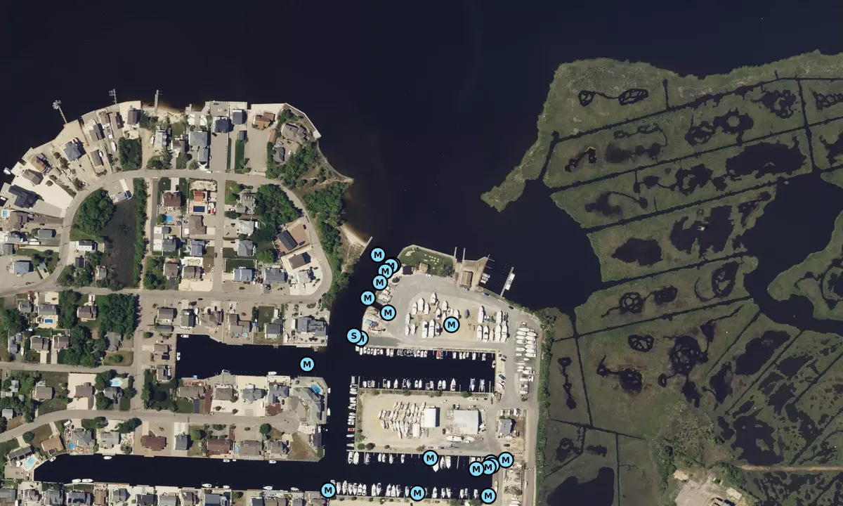 Satelite image of Ocean Gate Yacht Basin